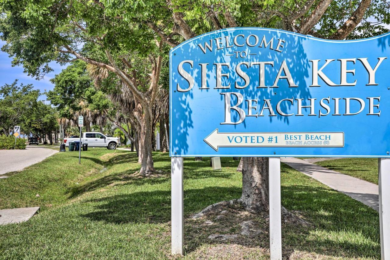 Siesta Key Village Studio On Canal Near Beach Sarasota Eksteriør billede